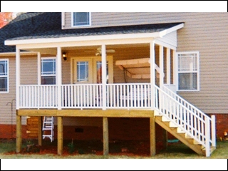 Maintance-free Covered Porch