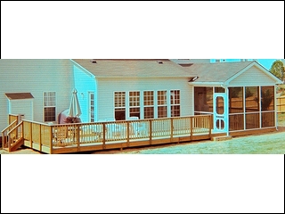 Screen Porch with Deck