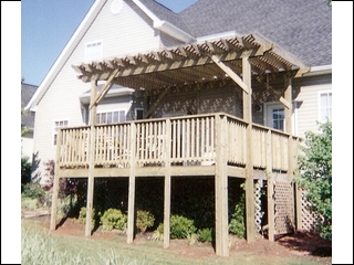 Arbor over Decks Make Great Shade