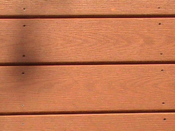 cedar color composite deck