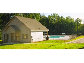 Aluminum Fence with Pool